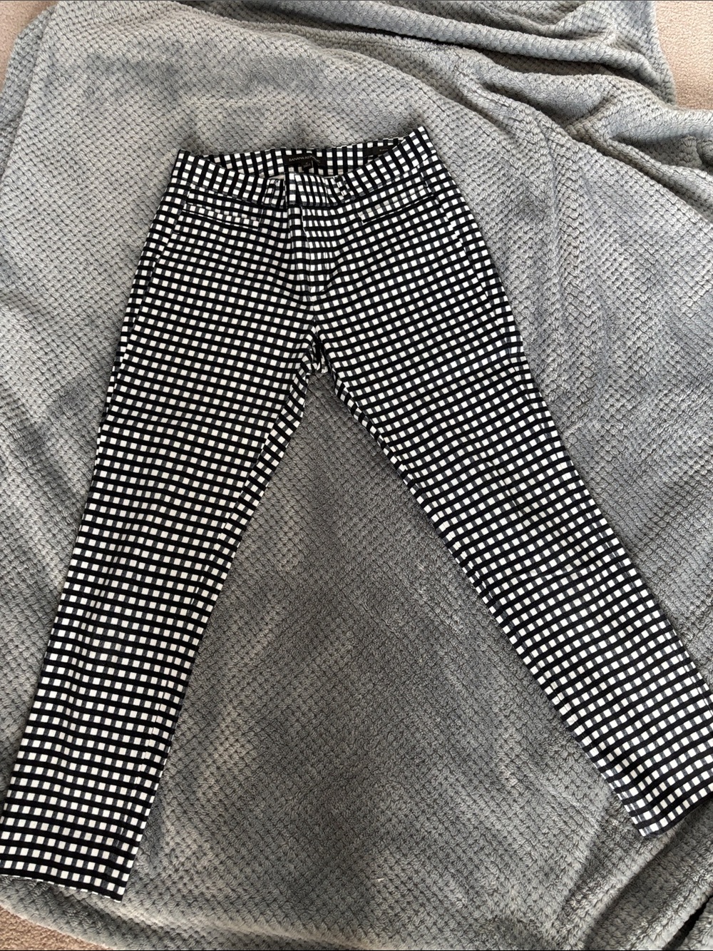 Banana Republic Black & White Check Kids Pants